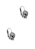 Skull-embellished hoop earrings - Alexander McQueen
