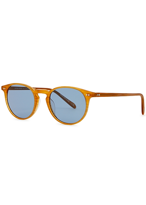 Oliver Peoples Riley Sun round-frame sunglasses - Harvey Nichols
