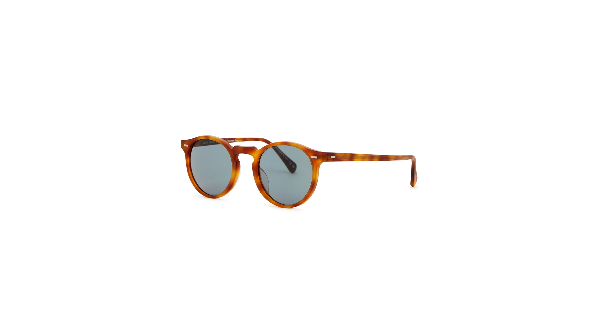Oliver Peoples Gregory Peck round-frame sunglasses - Harvey Nichols