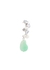 Crystal and pearl-embellished resin drop earrings - Completedworks