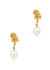 The Celestial Raindrop 24kt gold-plated drop earrings - Alighieri