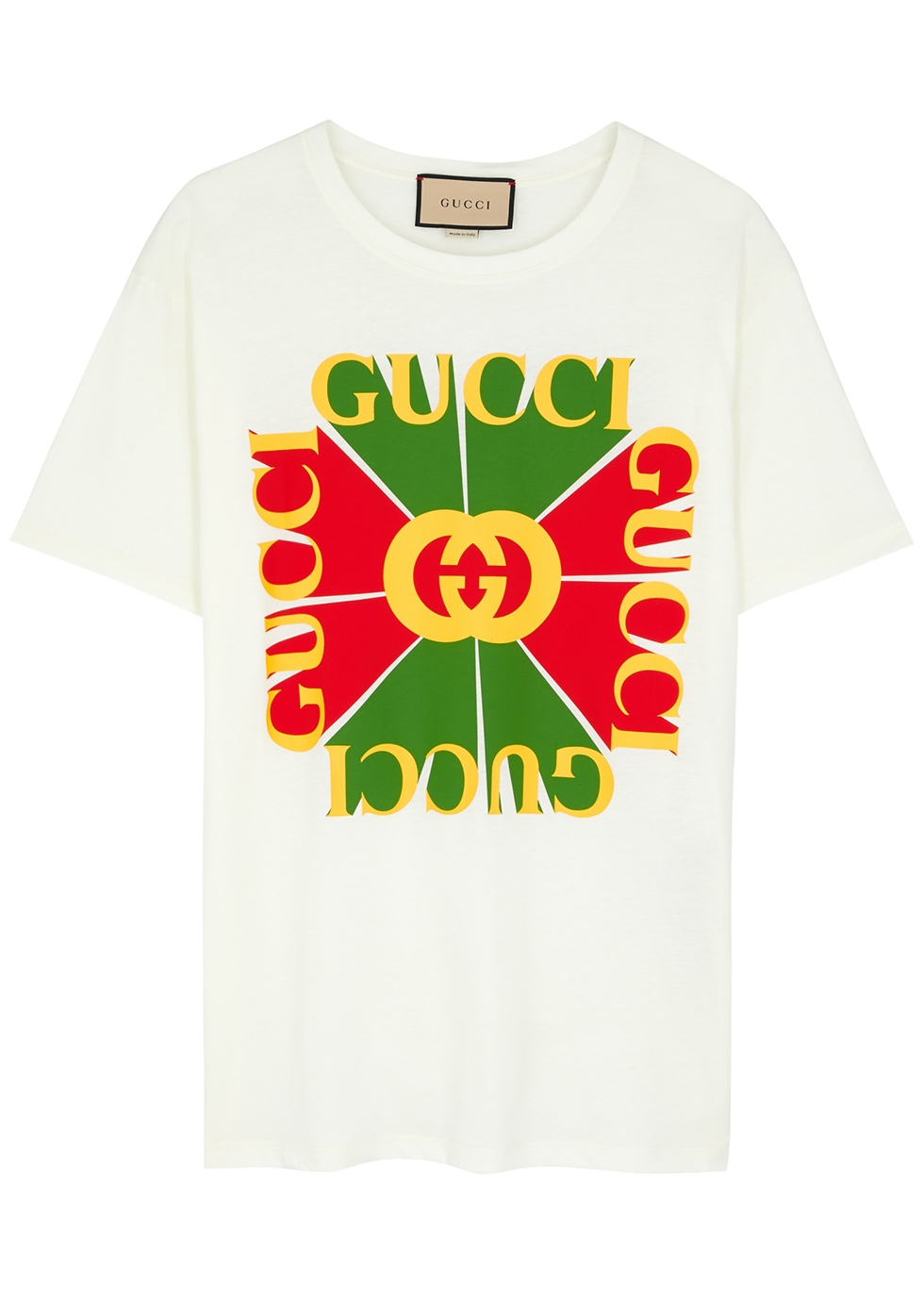 Gucci Logo-print cotton T-shirt - Harvey Nichols