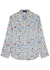 De Fleurs stretch-silk pyjama shirt - Jessica Russell Flint