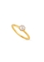 Gem drop freshwater pearl stacking ring - Dinny Hall