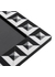 Chequered frame black white & grey - AMARA - ULTRA