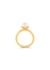 Large gem drop freshwater pearl stacking ring - Dinny Hall