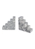 Mono speckled bookends set of 2 - AMARA - ULTRA