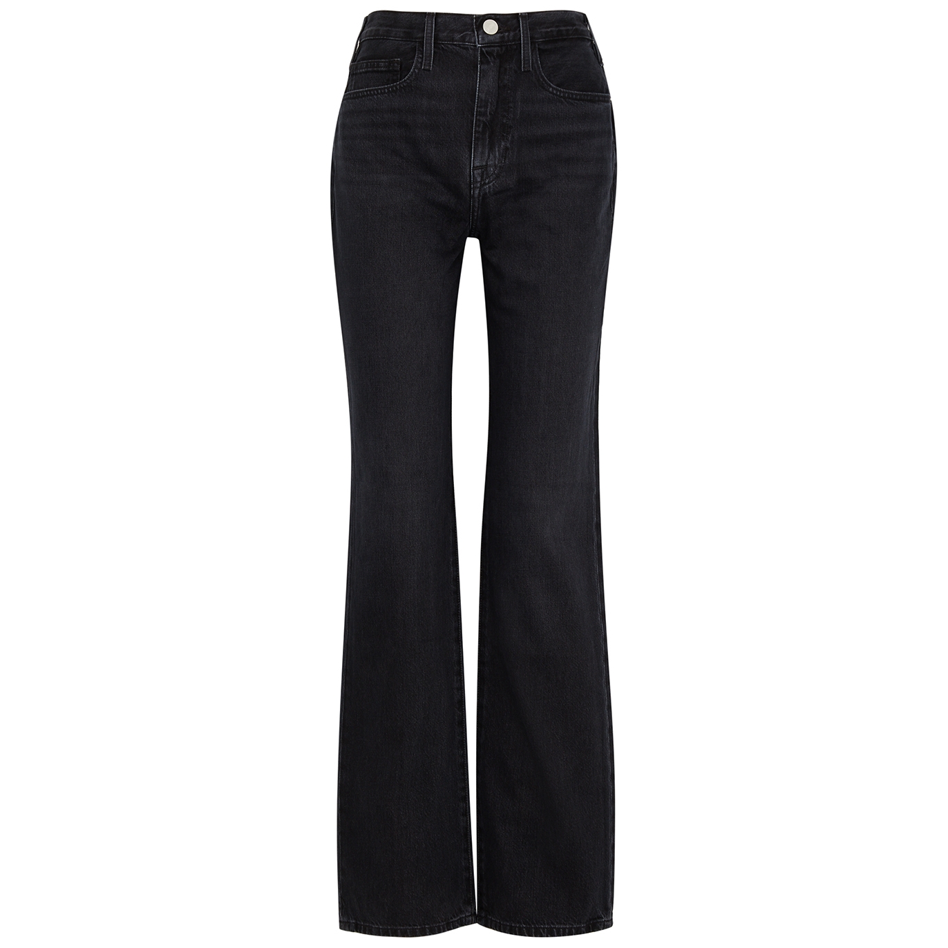 Frame Le Jane Straight-leg Jeans - Black - W30
