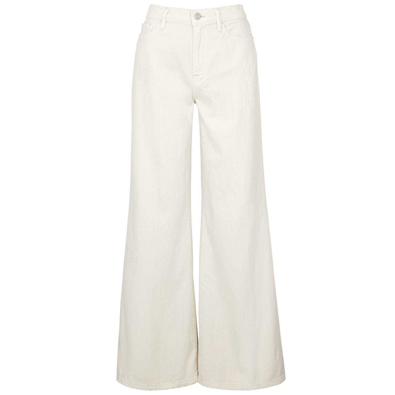 Frame Le Palazzo Wide-leg Jeans - Off White - W30