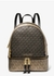 Rhea medium color-block metallic logo backpack - MICHAEL Michael Kors
