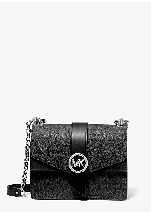 MICHAEL Michael Kors Greenwich small logo and leather crossbody bag -  Harvey Nichols