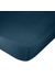 Washed cotton fitted sheet ink double - AMARA - Essentials