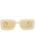 Rectangle-frame sunglasses - Gucci