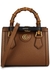 Diana mini leather top handle bag - Gucci