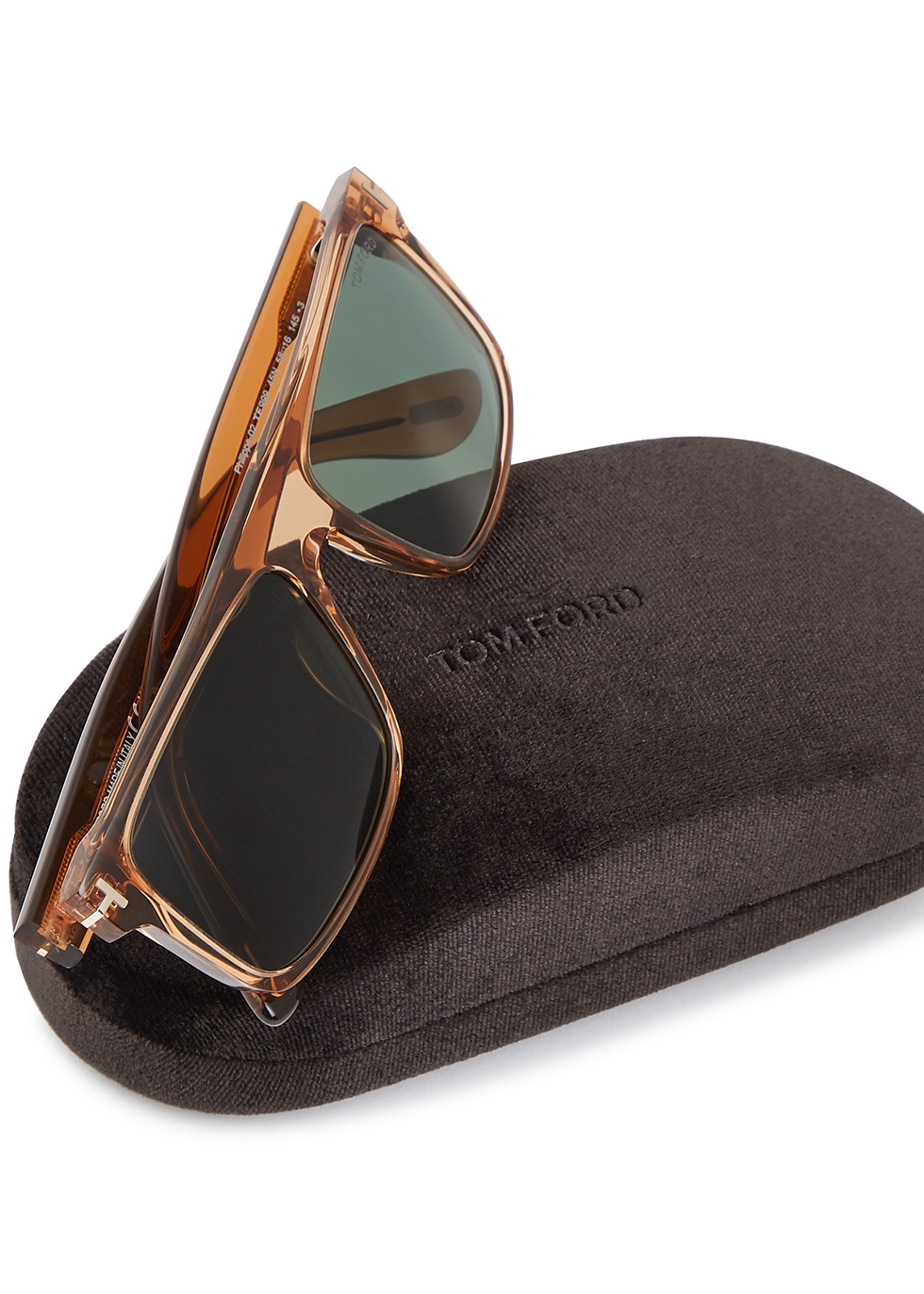 Tom Ford Philippe square D-frame sunglasses - Harvey Nichols
