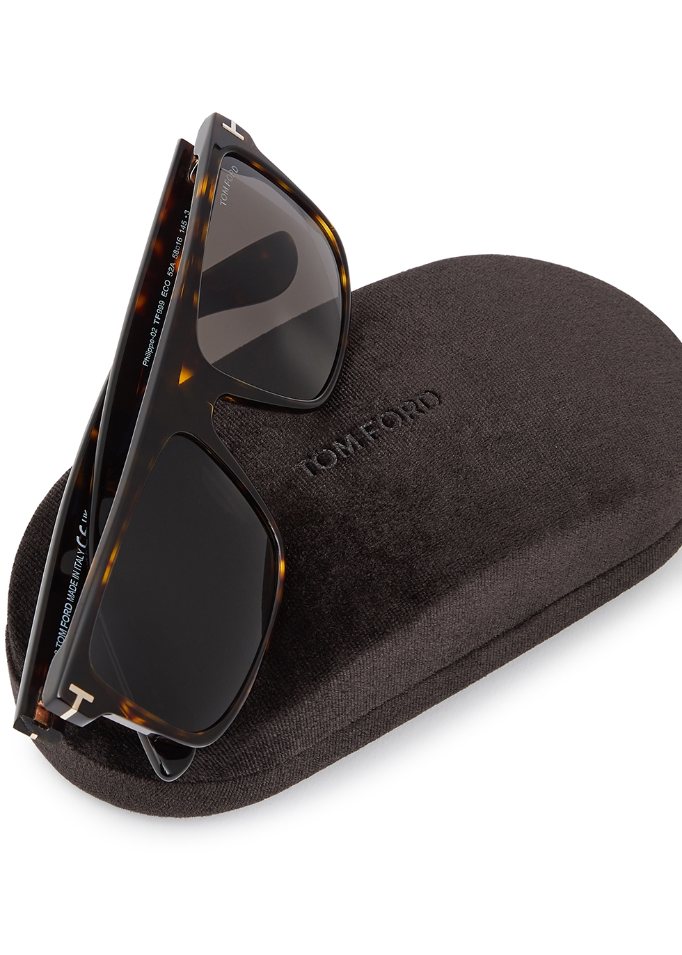 Tom Ford Philippe square D-frame sunglasses - Harvey Nichols