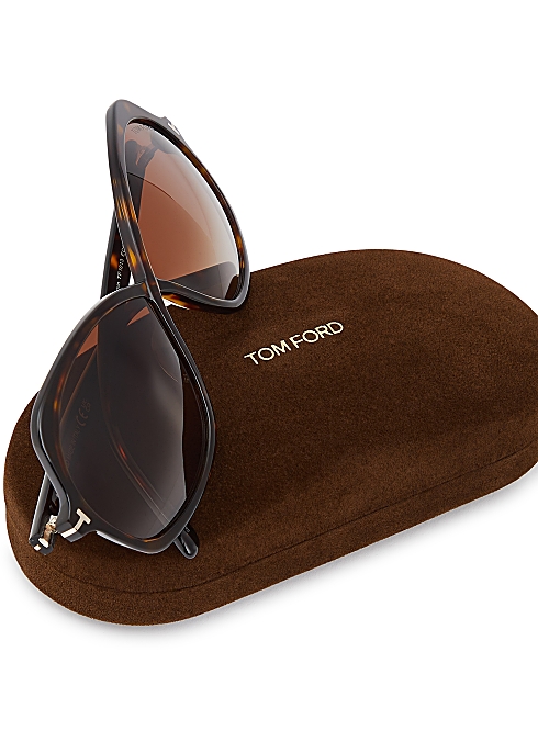 Tom Ford Rosemin butterfly-frame sunglasses - Harvey Nichols