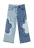 KIDS Floral-appliquéd stretch-denim jeans - Stella McCartney