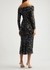 Ganesa printed off-the-shoulder tulle dress - Diane von Furstenberg