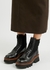 Owena panelled leather ankle boots - Chloé