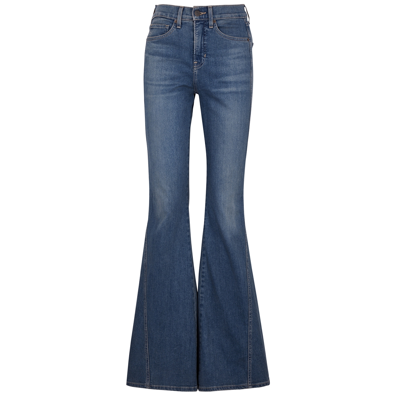 Veronica Beard Sheridan Flared Jeans - Denim - W26