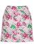 Floral-brocade mini skirt - Ganni