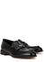 Glossed leather penny loafers - Alexander McQueen