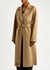 Belted wool and cashmere-blend coat - Loewe