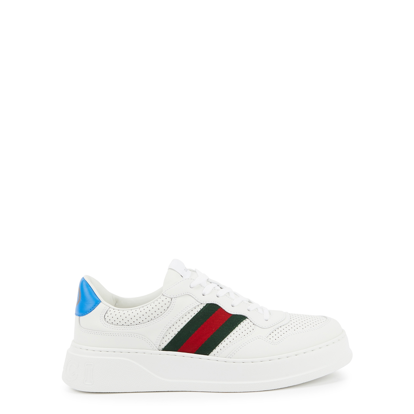 GUCCI CHUNKY B LEATHER SNEAKERS