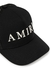 Logo-embroidered cotton trucker cap - Amiri