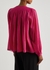 Cotton and silk-blend blouse - forte_forte
