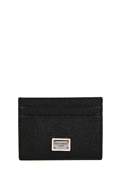 Dolce & Gabbana Pebbled leather card holder - Harvey Nichols