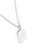 Cushion sterling silver necklace - Tom Wood