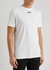 Arrow logo stretch-jersey T-shirt - Off-White