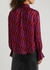 Tina printed chiffon blouse - Diane von Furstenberg