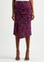 Dariella printed reversible tulle midi skirt - Diane von Furstenberg