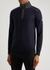 Kilmington half-zip panelled wool sweatshirt - Belstaff
