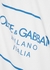 KIDS Milano logo cotton T-shirt (8-14 years) - Dolce & Gabbana