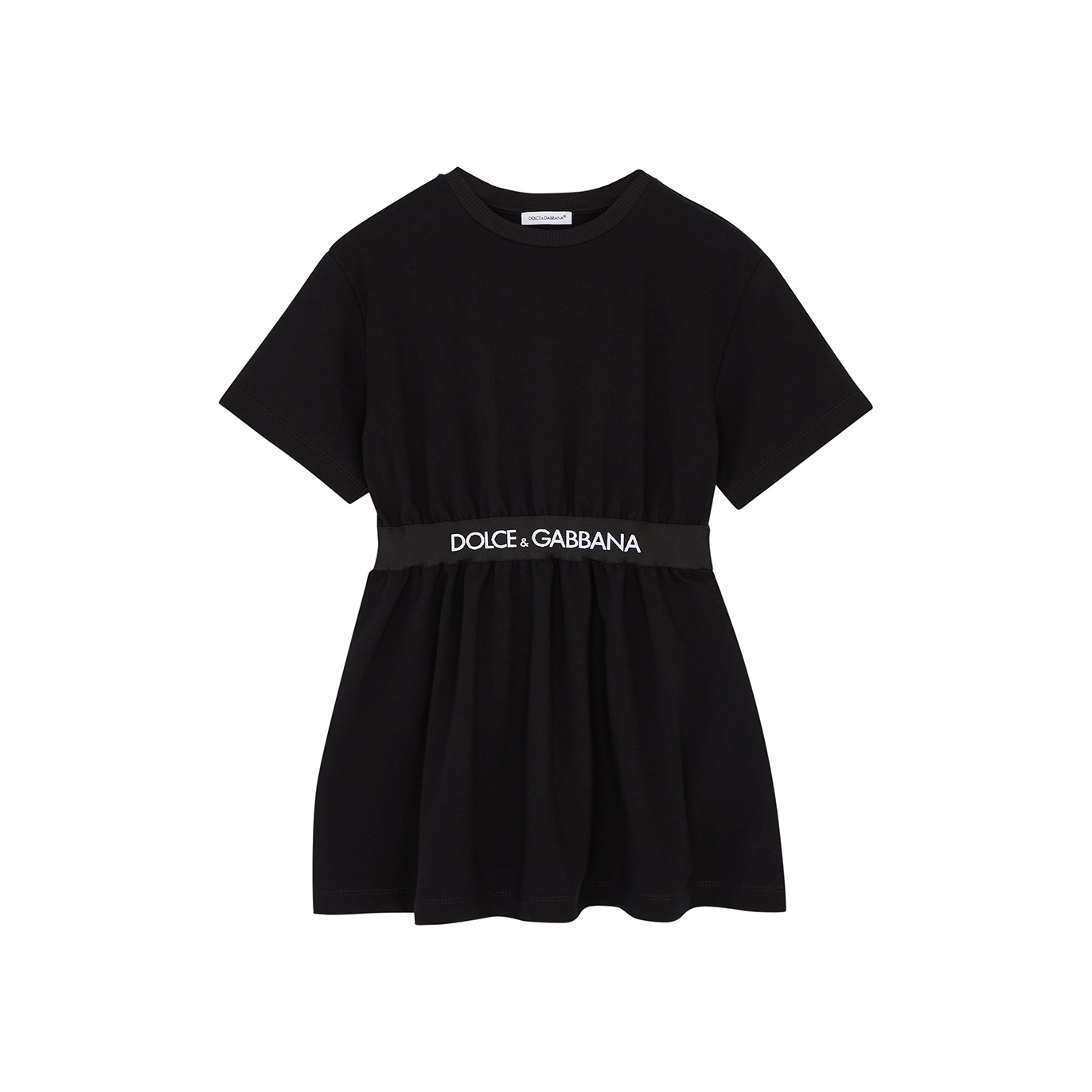 Dolce & Gabbana Kids Logo Stretch-cotton Dress (3-6 Years)