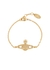 Mini Bas Relief orb bracelet - Vivienne Westwood
