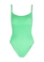 Pamela neon seersucker swimsuit - Hunza G