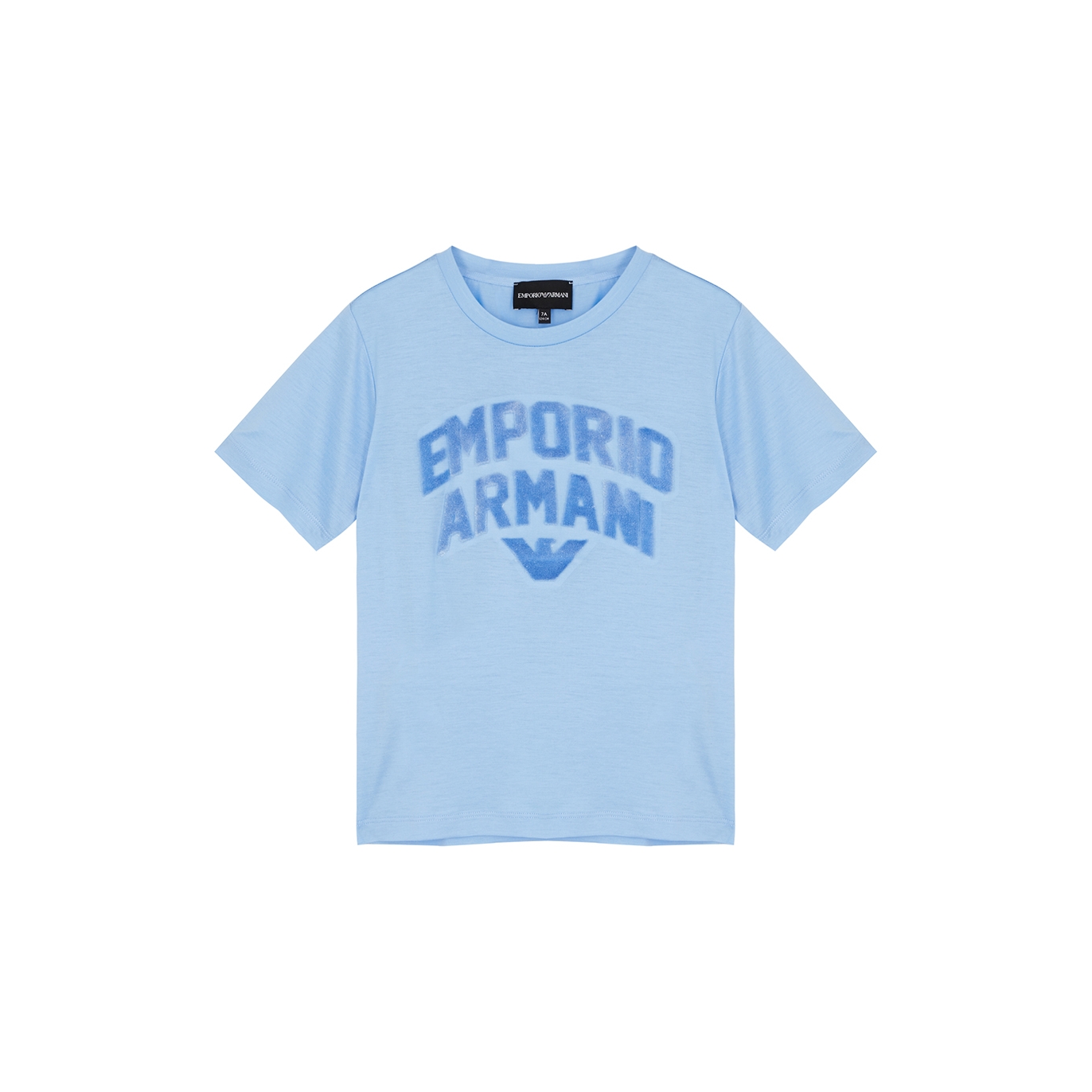 Emporio Armani Kids Logo Jersey T-shirt - Blue - 10 Years