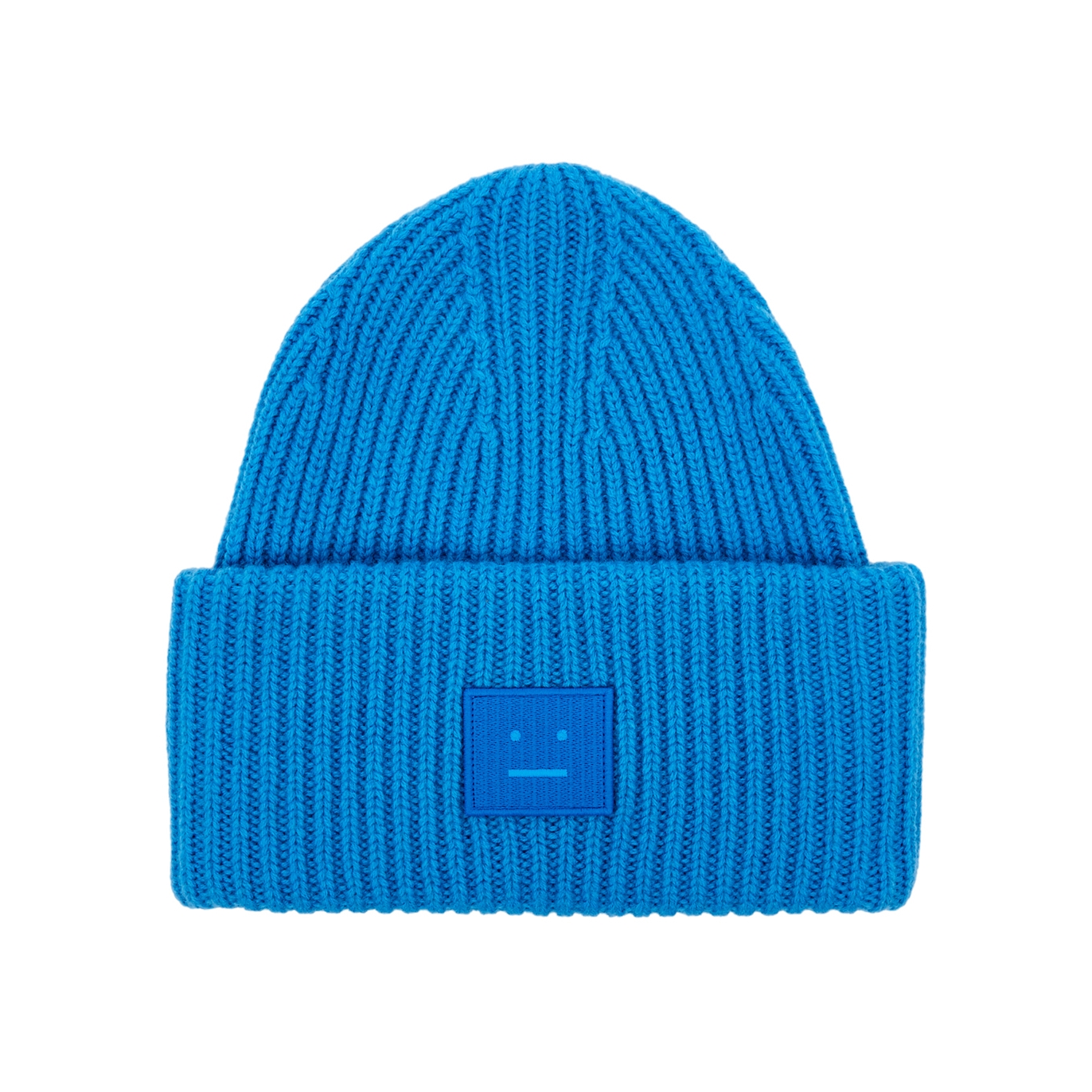 ACNE STUDIOS PANSY RIBBED WOOL BEANIE
