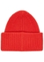Pansy ribbed wool beanie - Acne Studios