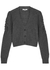 Ruched cashmere cardigan - Frame