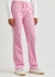 Del Ray logo-embroidered velour sweatpants - Juicy Couture