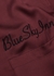 Waiter logo-embroidered satin shirt - Blue Sky Inn