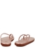 Ioulia plaited leather thong sandals - Ancient Greek Sandals