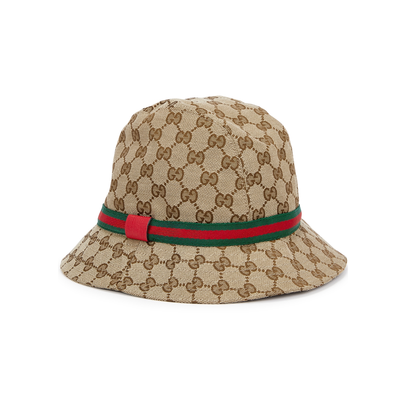 Gucci KIDS GG monogrammed canvas bucket hat - Harvey Nichols