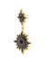 Supernova 18kt gold-plated drop earrings - Soru Jewellery